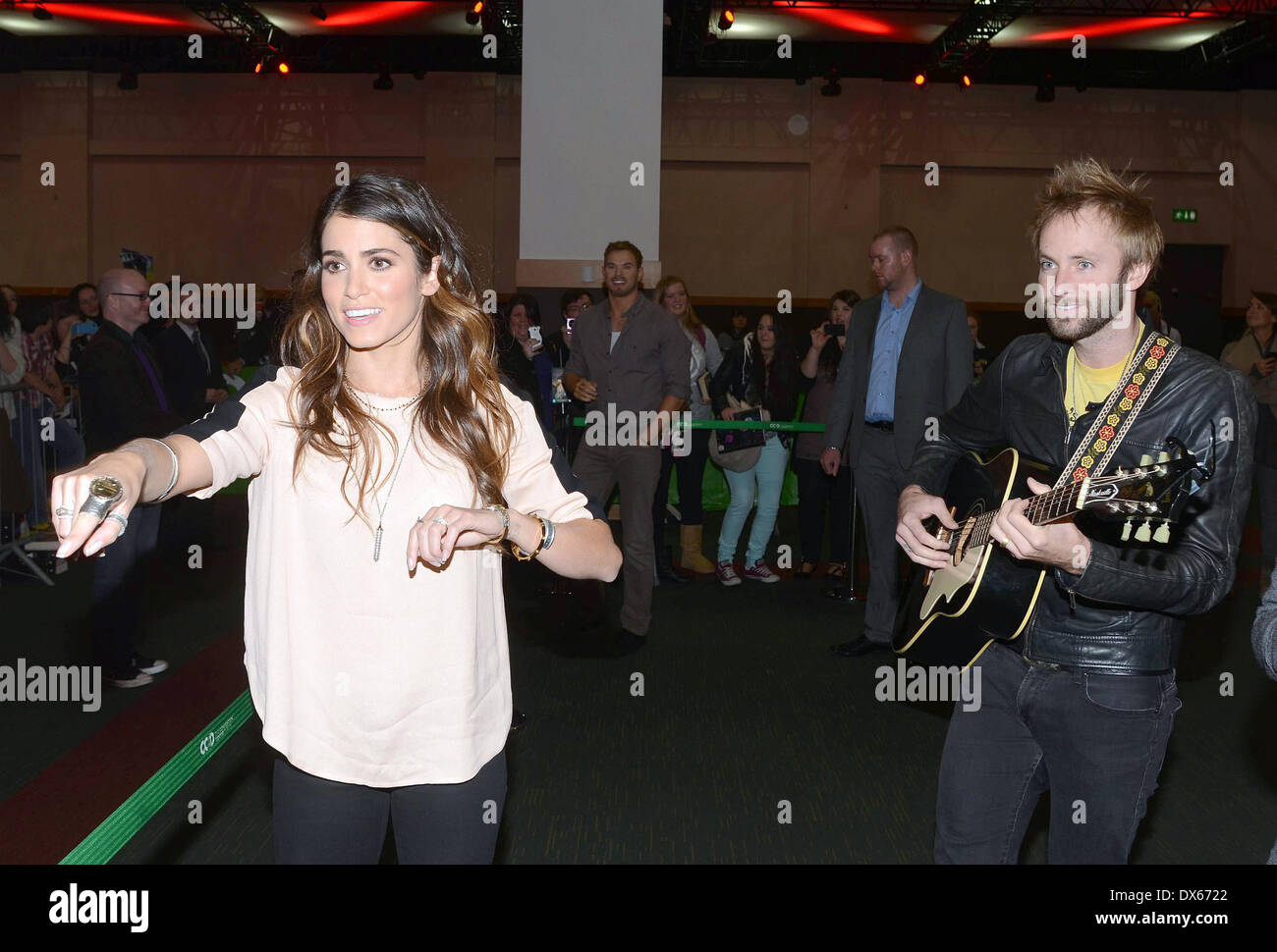 Nikki Reed & husband Paul McDonald attend a signing event to promote ...