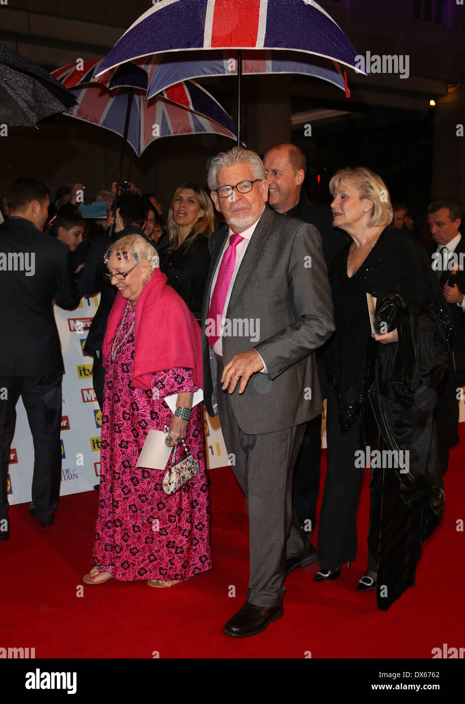 Rolf Harris and wife Alwen Hughes The Daily Mirror Pride of Britain