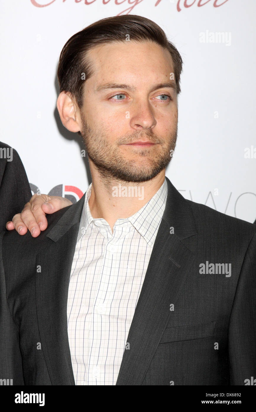 Tobey Maguire Los Angeles Premiere of "The Details" held at ArcLight Hollywood Theatre Hollywood, California - 29.10.12 Featuri Stock Photo