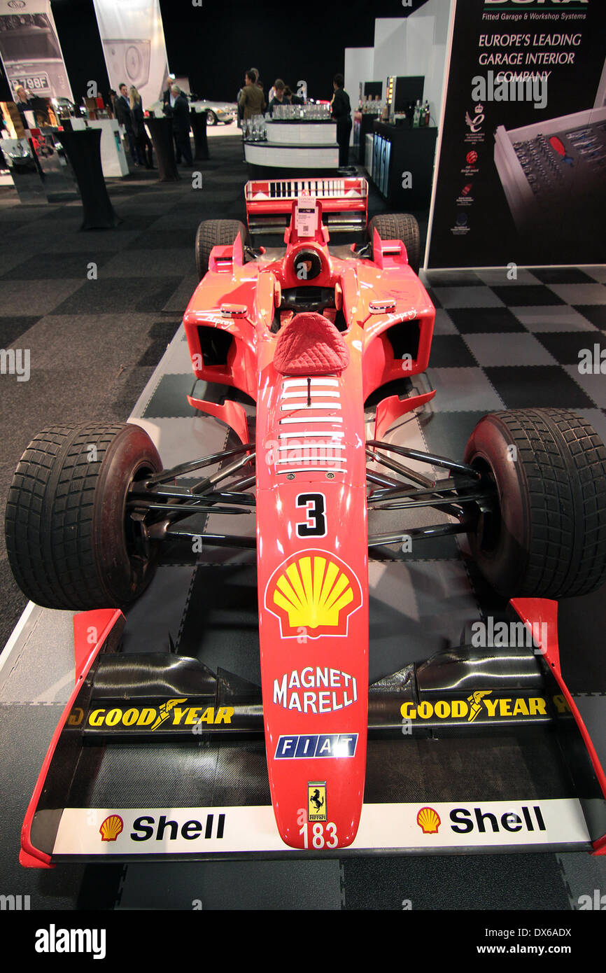 Michael Schumacher S 1998 Ferrari F1 Race Car Preview Of Automobiles Stock Photo Alamy