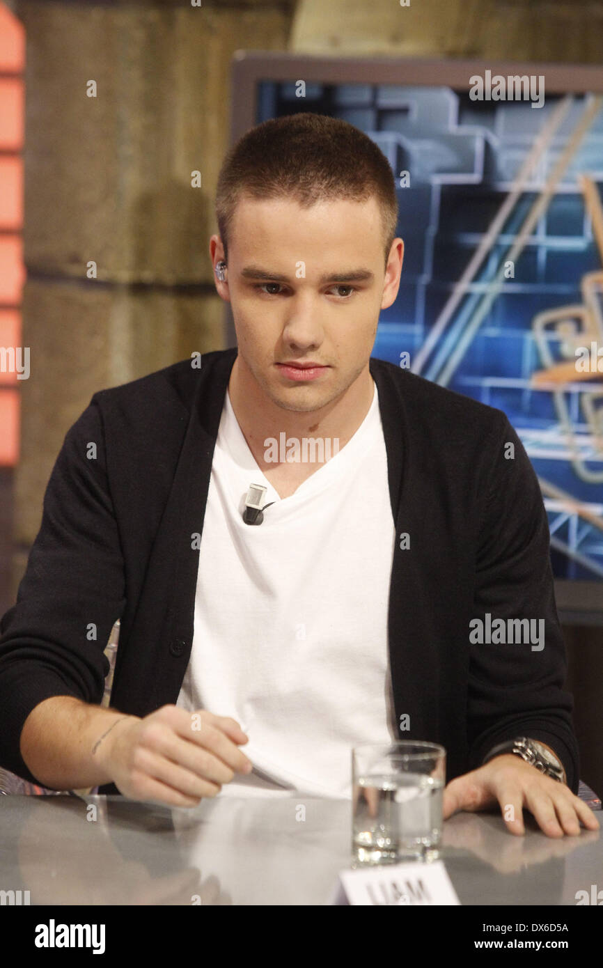 Liam Payne One Direction appear on 'El Hormiguero' TV show at Vertice ...
