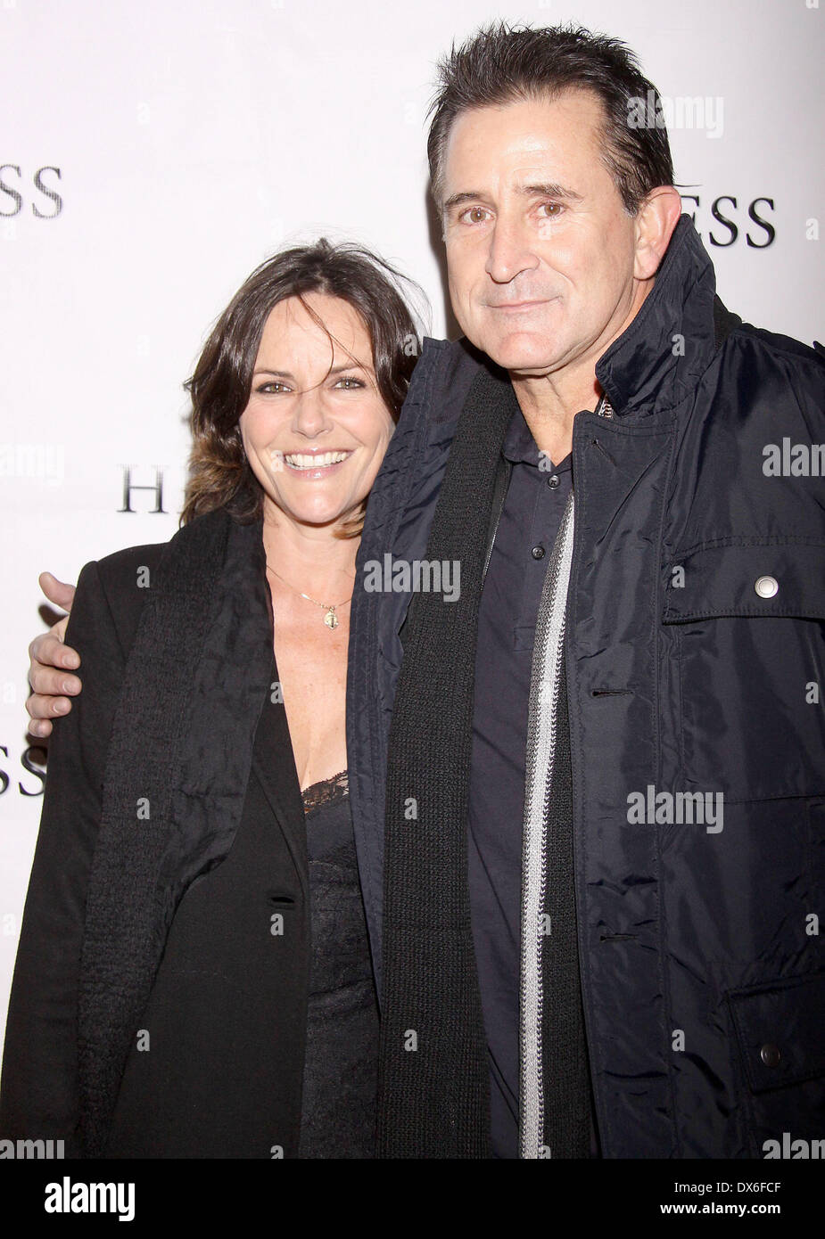 Gia Carides and Anthony LaPaglia attending the Broadway opening night of ‘The Heiress’ at the Walter Kerr Theatre. Featuring: G Stock Photo