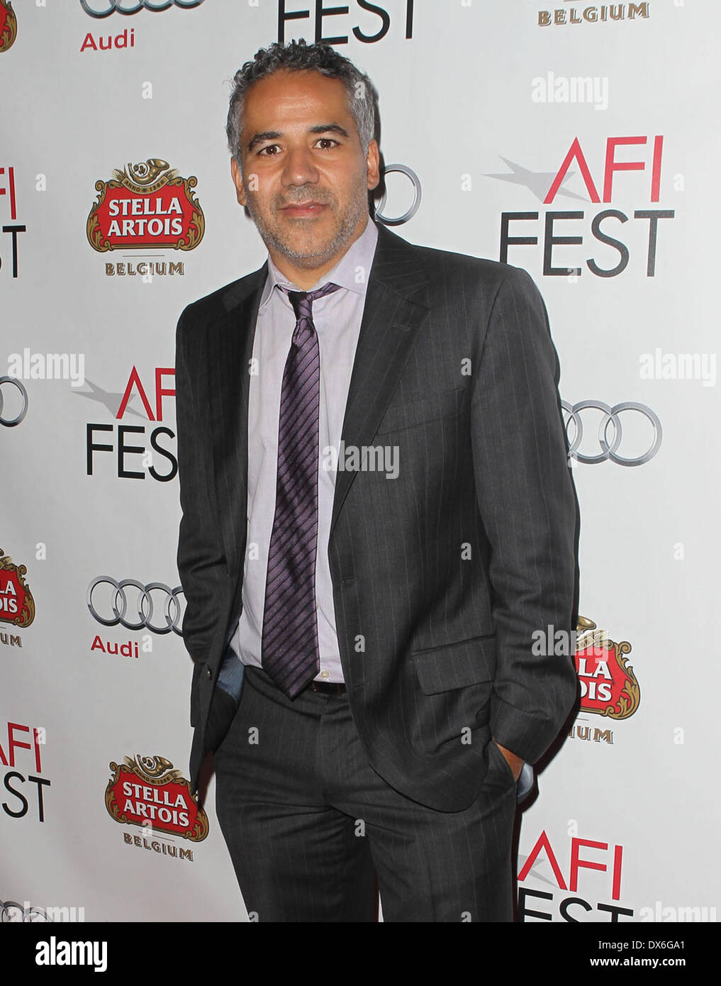 John Ortiz attends the 'Silver Linings Playbook' during the 2012 AFI Fest held at the Egyptian Theatre Featuring: John Ortiz Wh Stock Photo