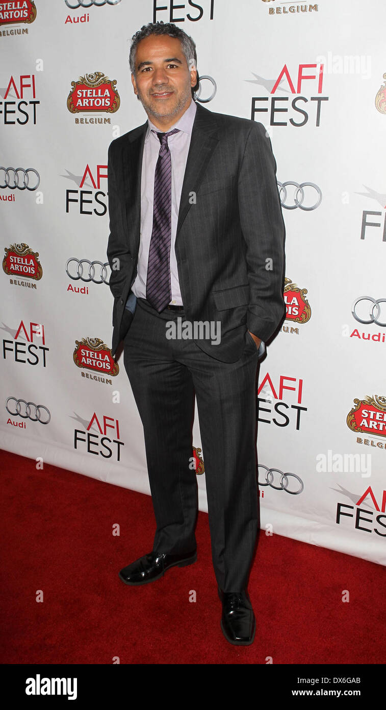John Ortiz attends the 'Silver Linings Playbook' during the 2012 AFI Fest held at the Egyptian Theatre Featuring: John Ortiz Wh Stock Photo