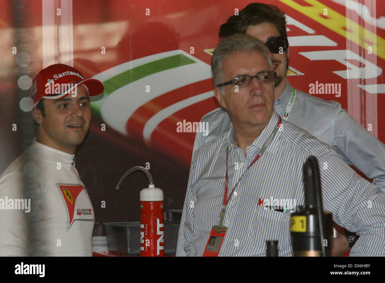 Piero FERRARI and Felipe MASSA, Brasilien, BRA, Team FERRARI F1 