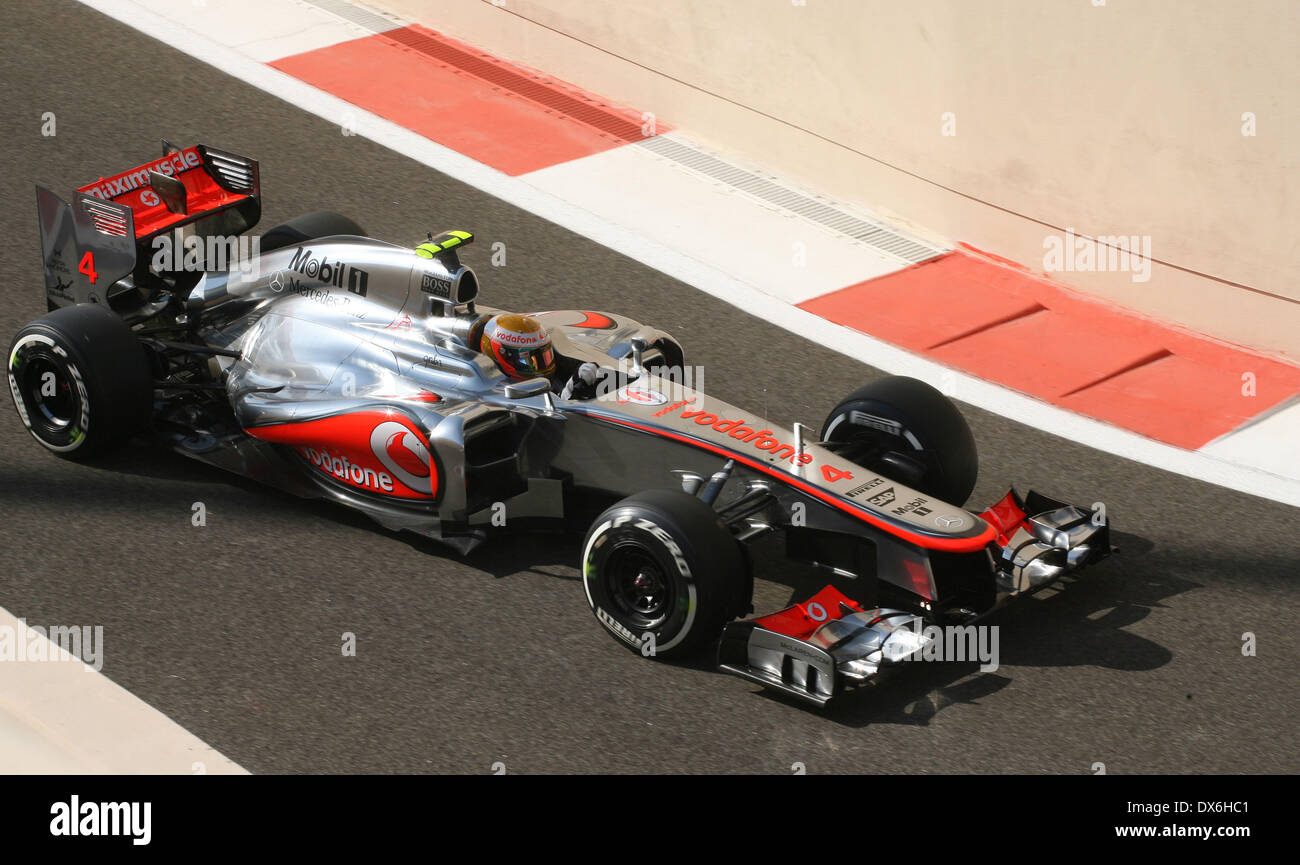 mclaren f1 2012