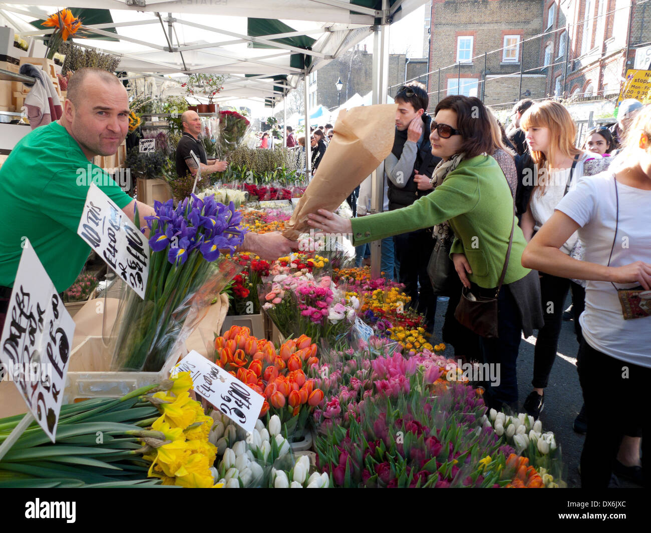 Columbia road flower market hires stock photography and images Alamy