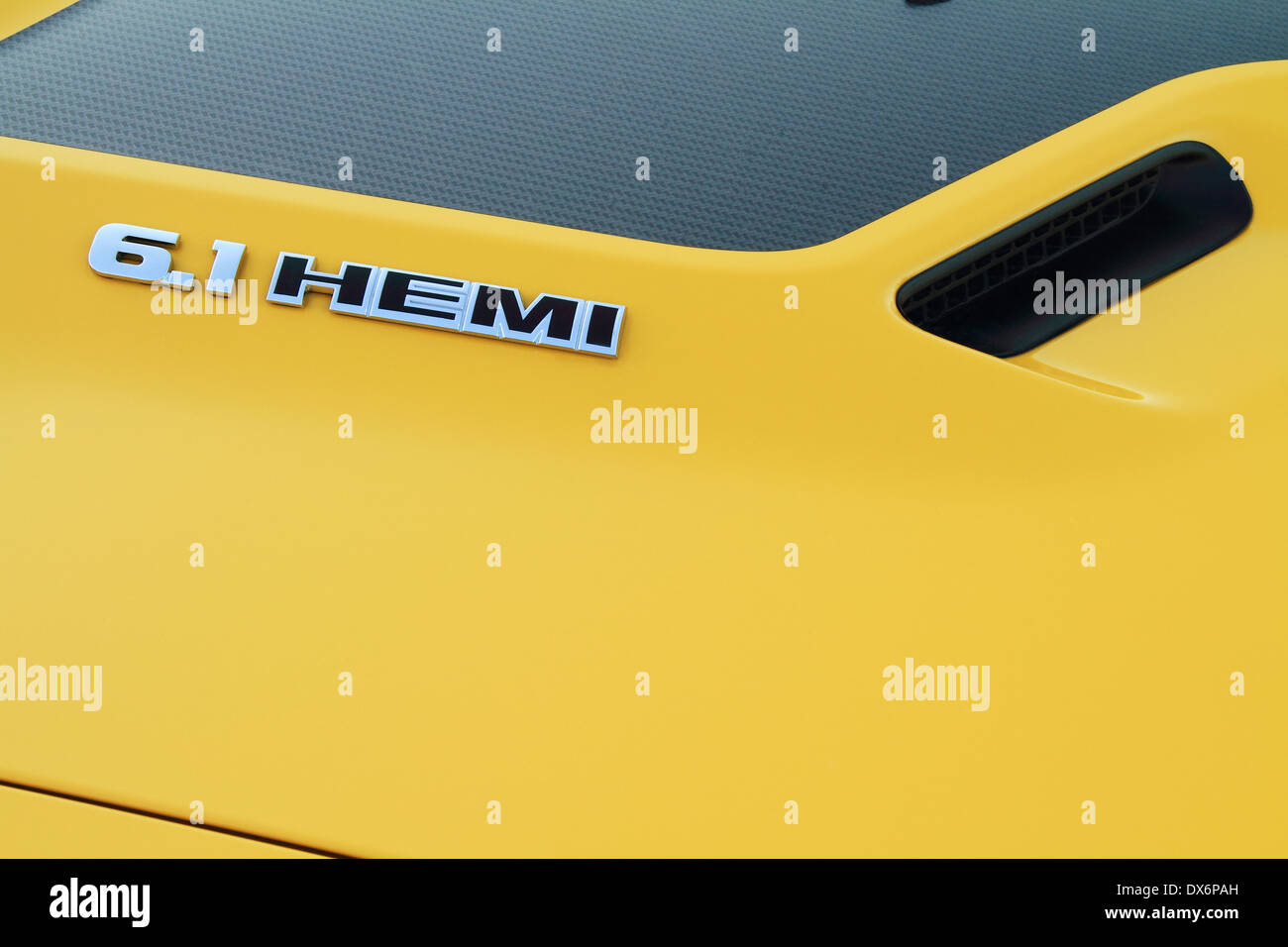 Dodge Hemi Emblem Stock Photo