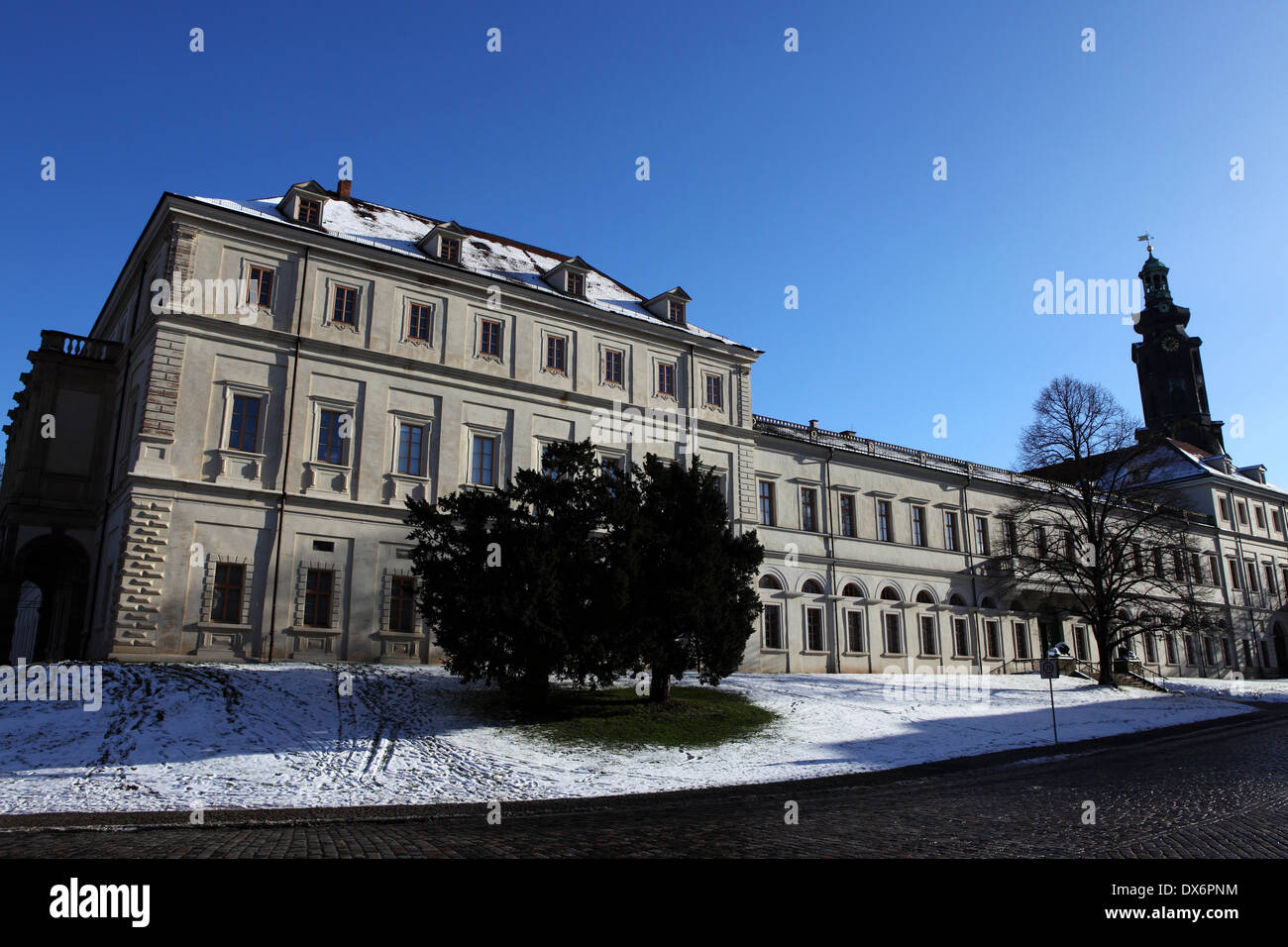 The Schlossmuseum (Palace Museum) in Weimar, Germany. Stock Photo