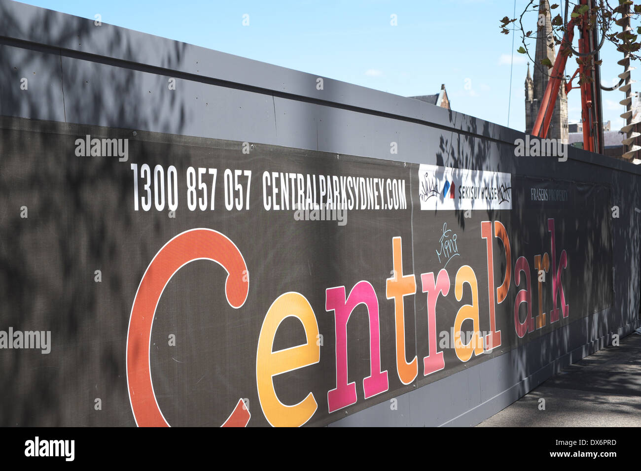 Chippendale sydney development construction hires stock photography