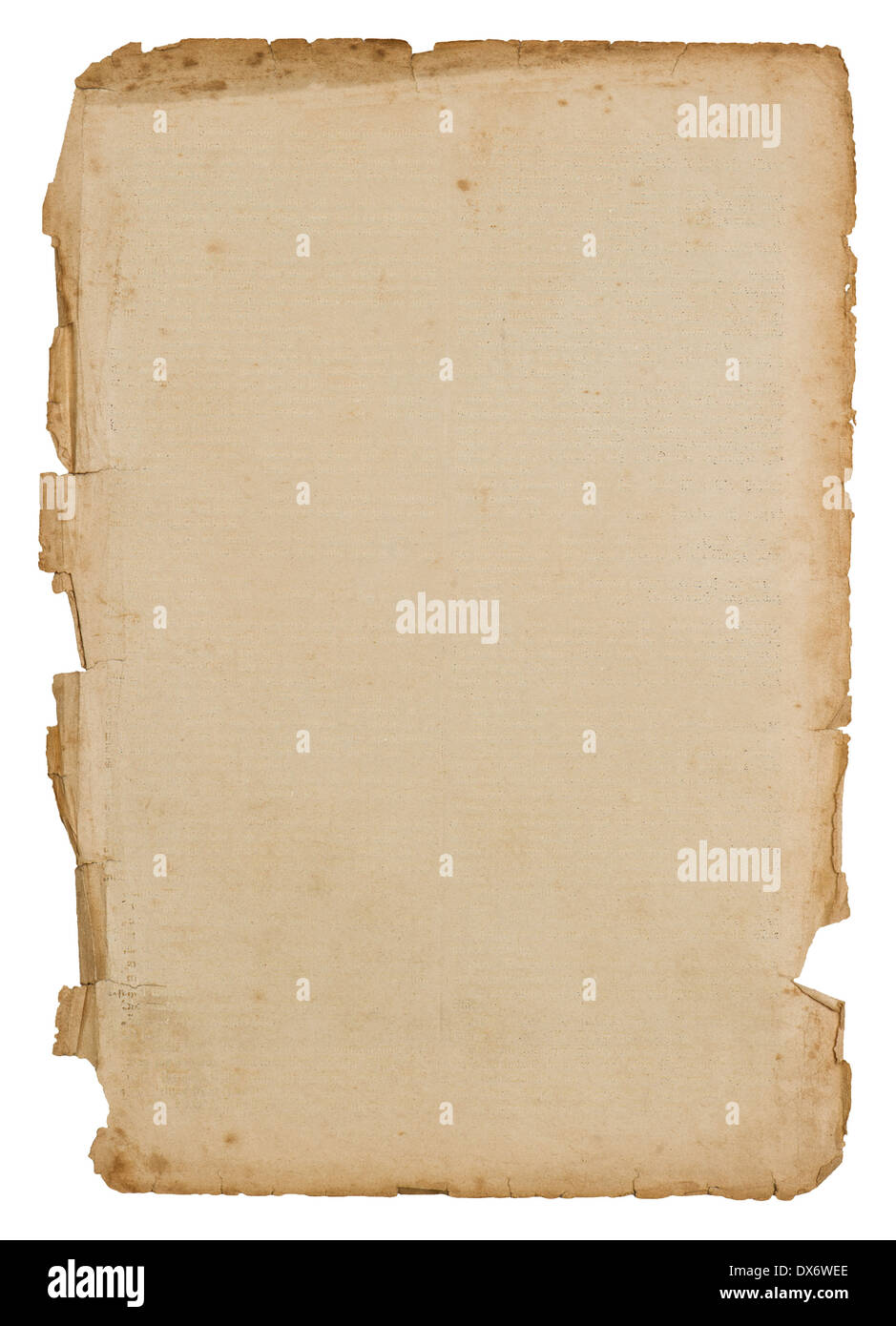 Old book crumpled page Cut Out Stock Images & Pictures Alamy