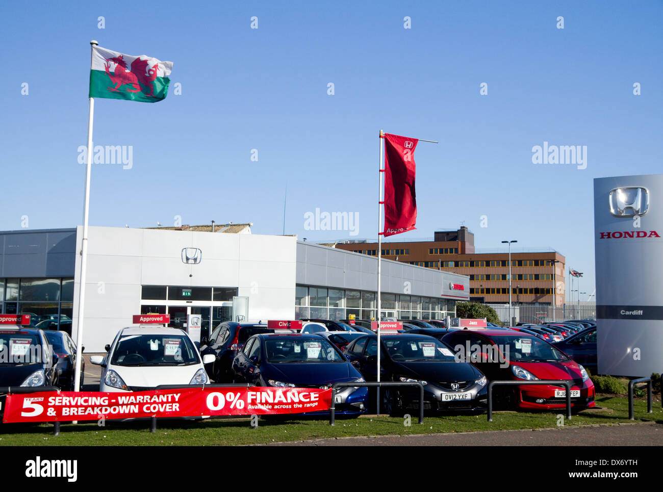 Honda Car Dealer Stock Photos Honda Car Dealer Stock Images Alamy