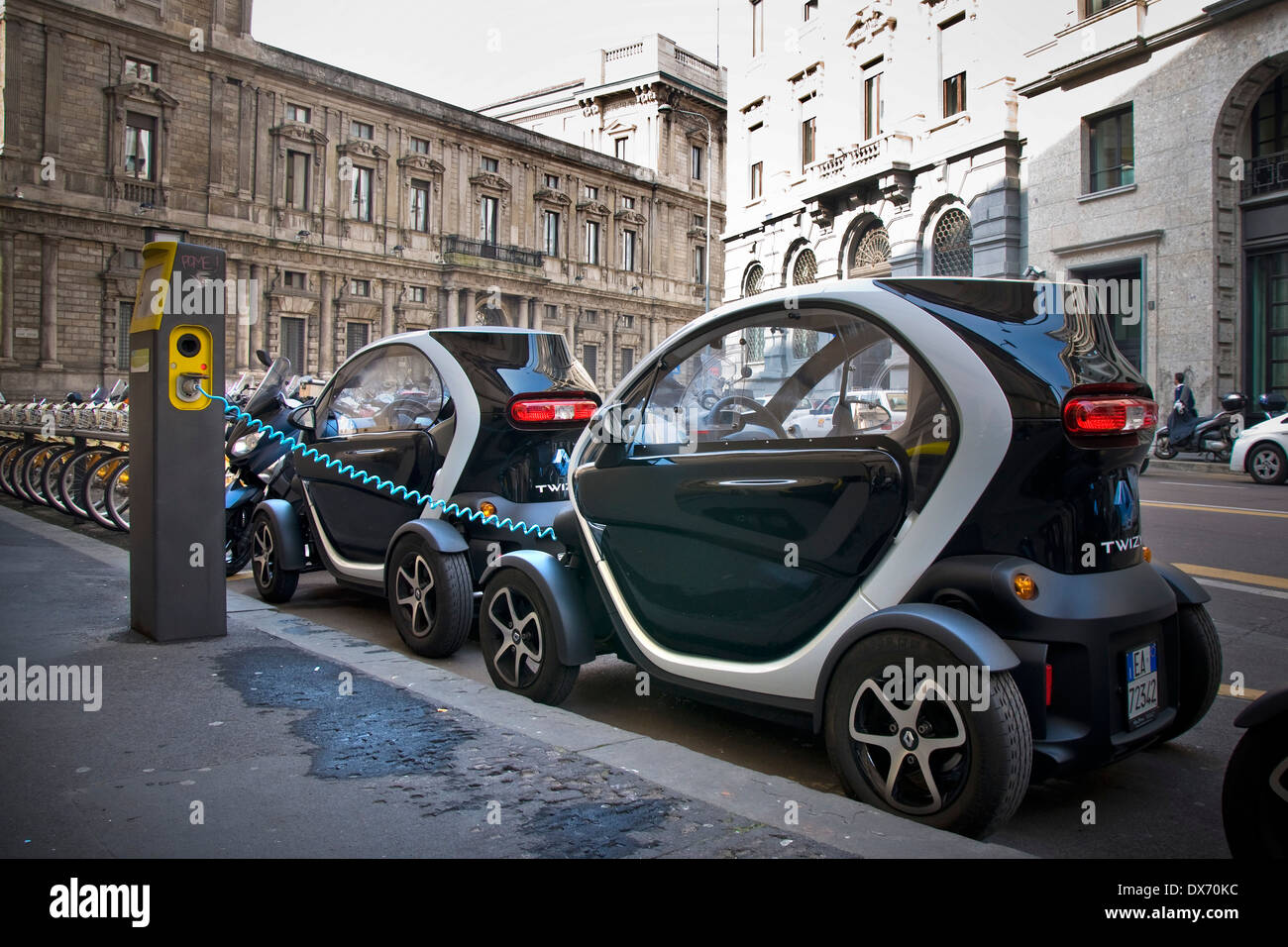 Milan and car hires stock photography and images Alamy