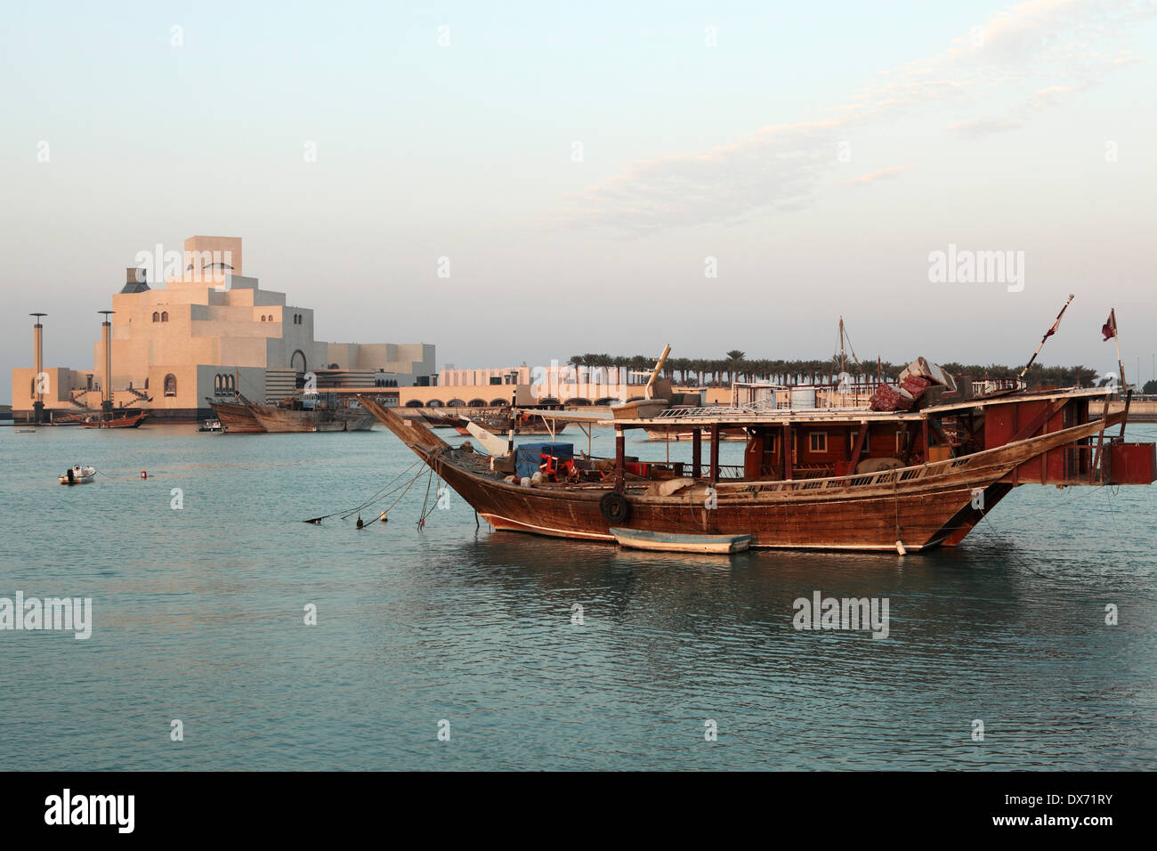 Traditional Arabic Dhow Museum In Stock Photos ...