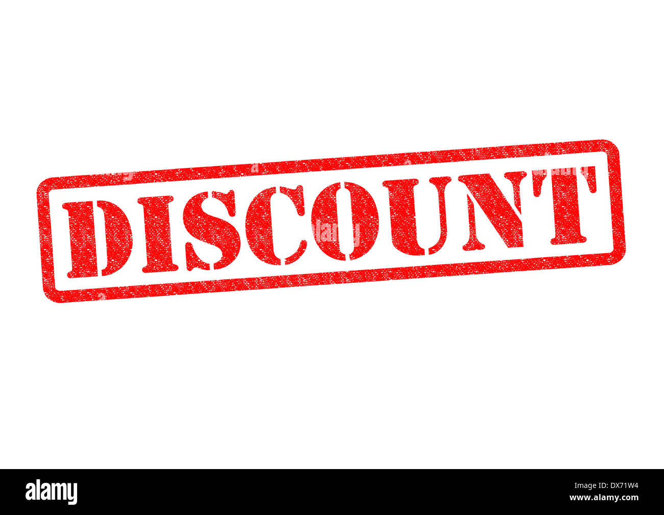 DISCOUNT Rubber Stamp over a white background Stock Photo Alamy