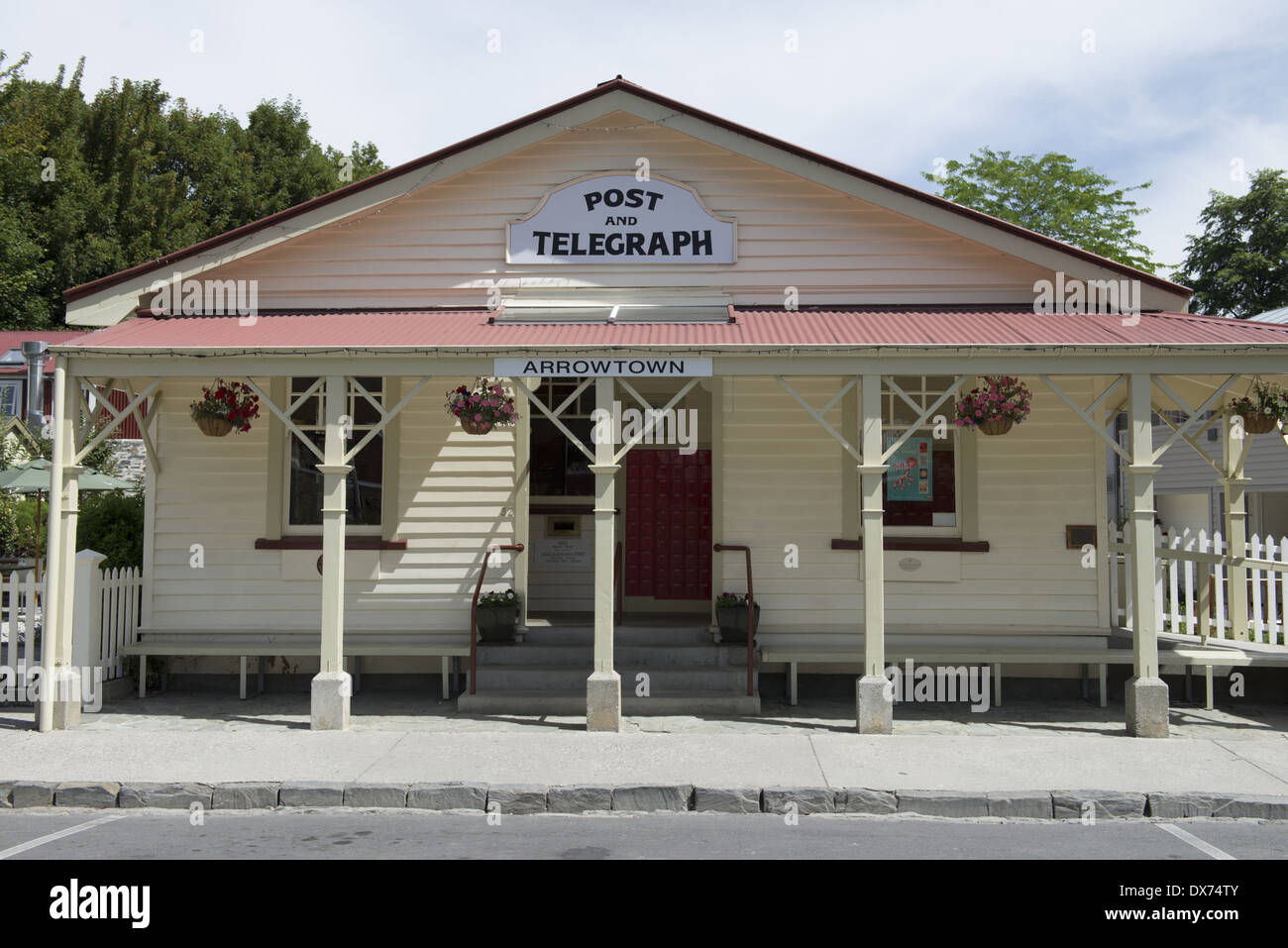 Buckingham Street, the main street in the old gold town. The Post