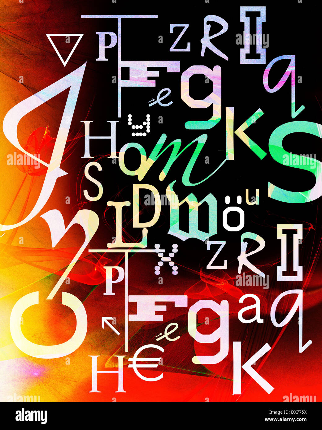 DIGITAL ART: Dyslexia Stock Photo - Alamy, image size:1040x1390