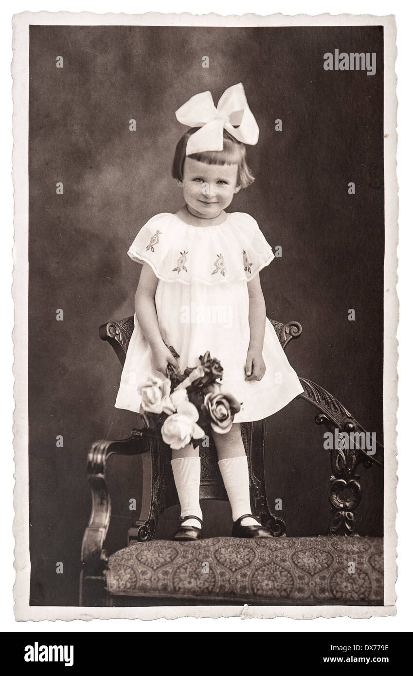 dress of little girl