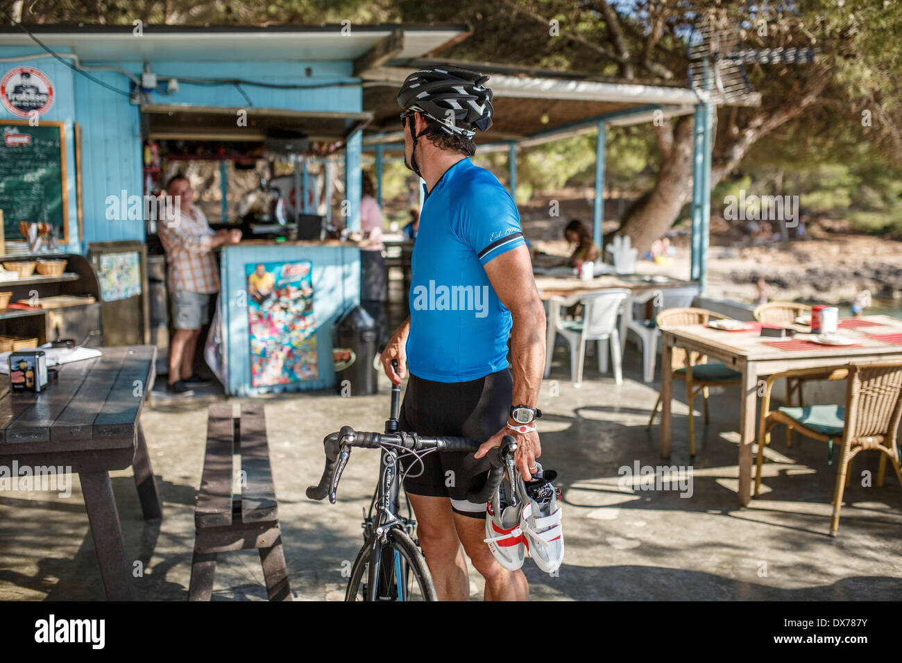 four friends going on an epic bike ride through the spanish countryside