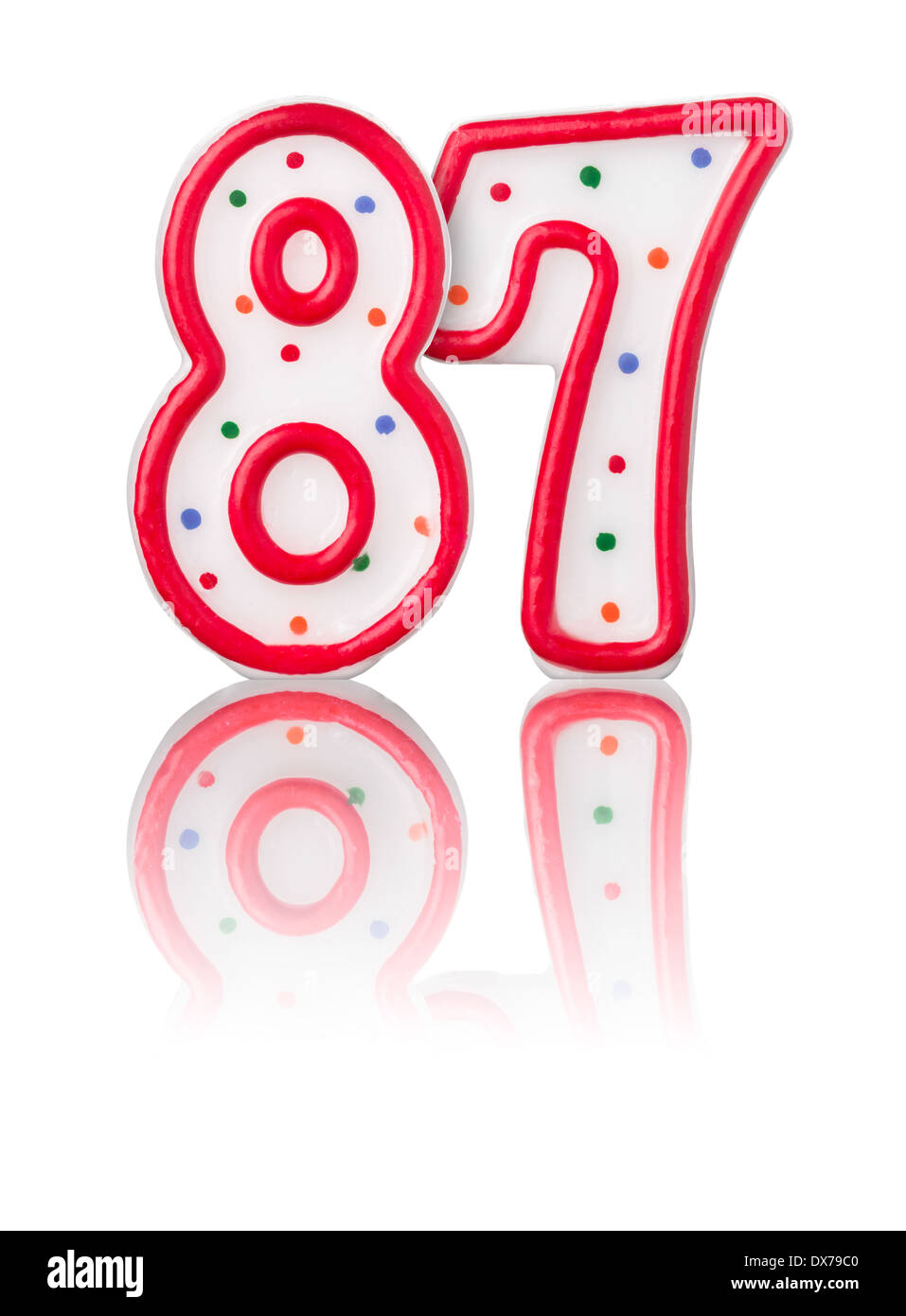 Number 87 hi-res stock photography and images - Alamy