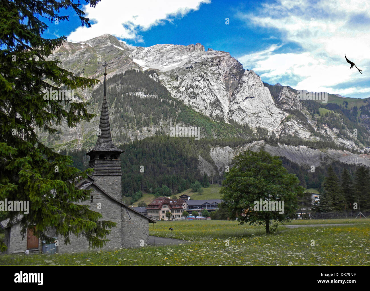 Kandersteg, Switzerland Stock Photo