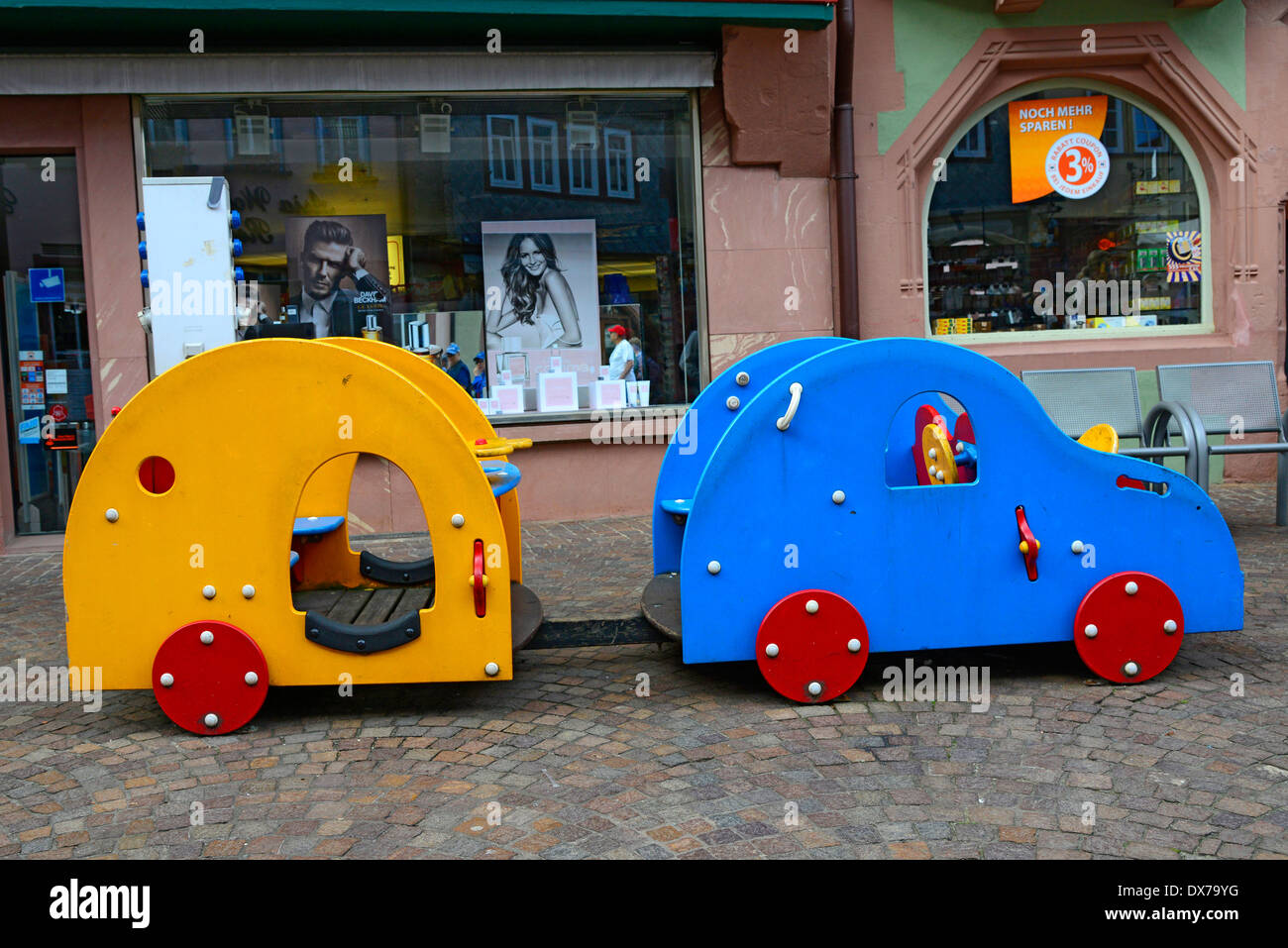 Toy train Wertheim Germany DE Europe Stock Photo - Alamy