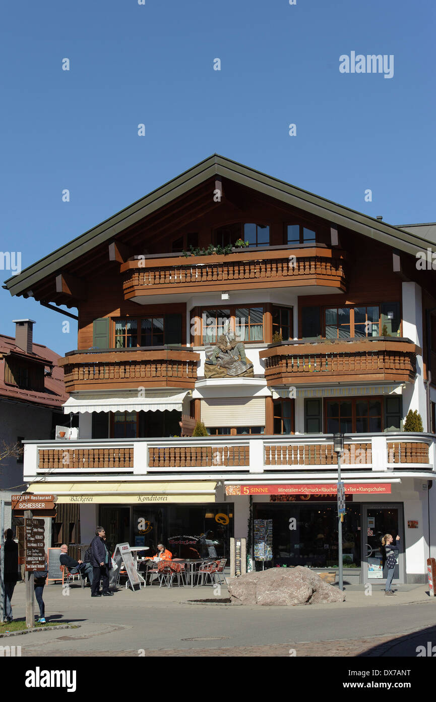 Oberstdorf house hi-res stock photography and images - Alamy