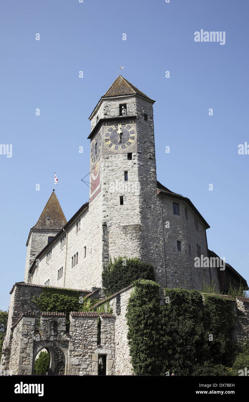 Switzerland. Lake Zurich. Rapperswil. Castle Stock Photo Alamy