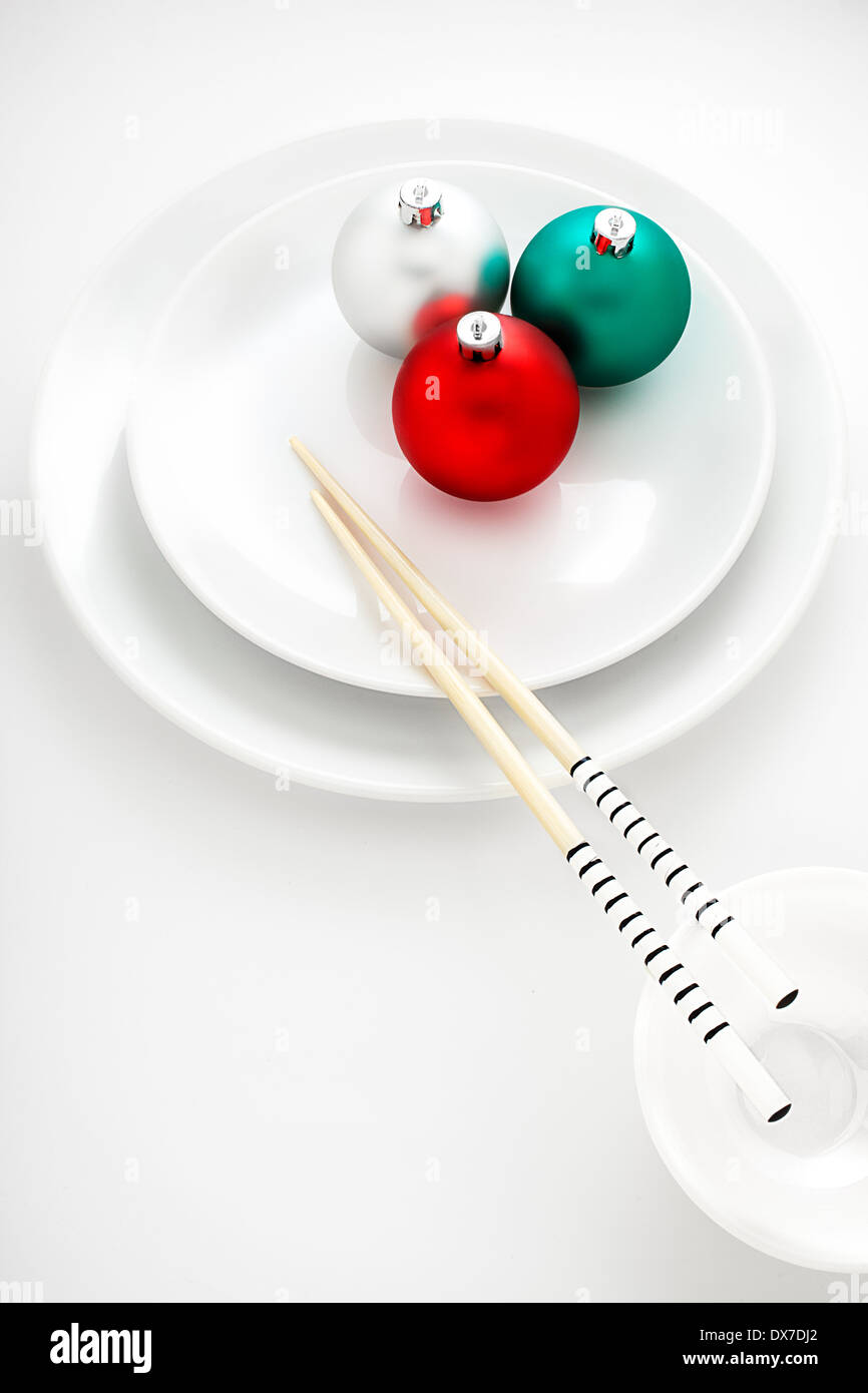 A creative plate in a japanese sushi restaurant menu decorated with