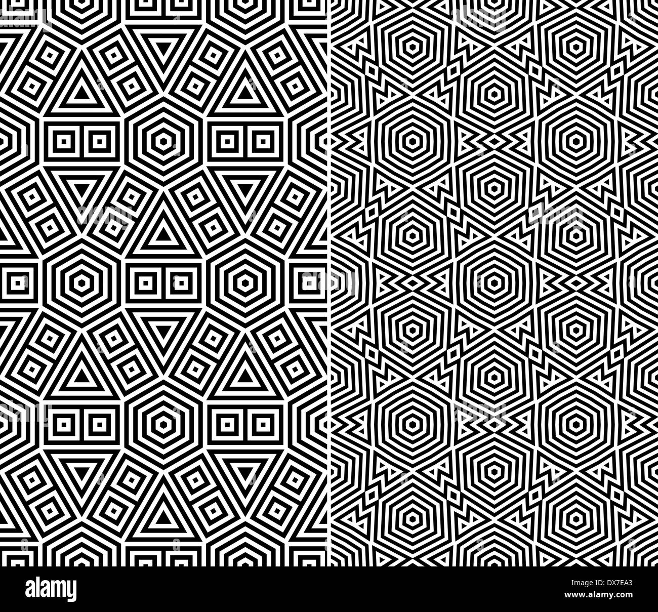 Simple circle patterns Black and White Stock Photos & Images - Alamy