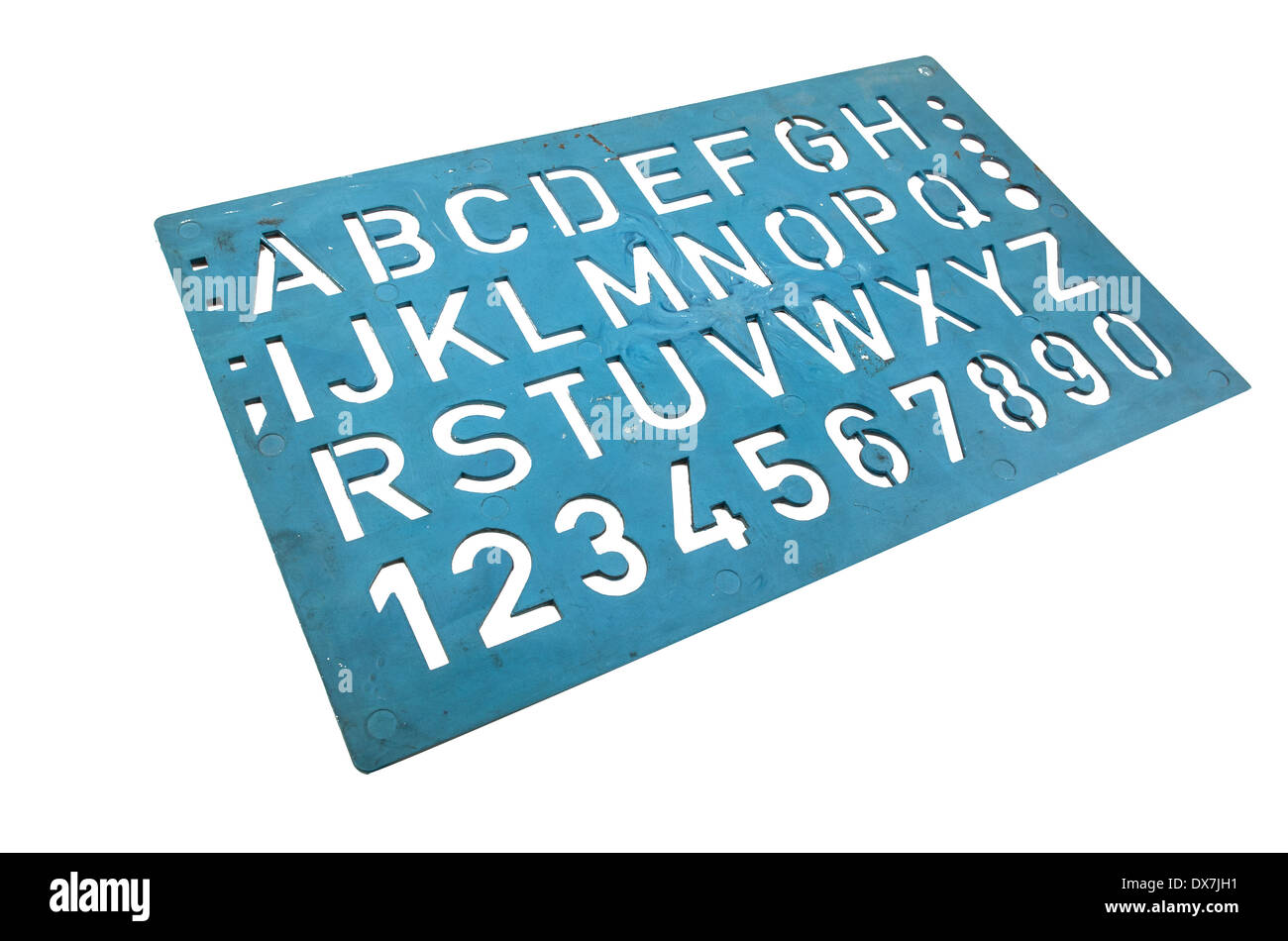 Matte Metal Letters Stencils A to Z Alphabet & Number & Symbol