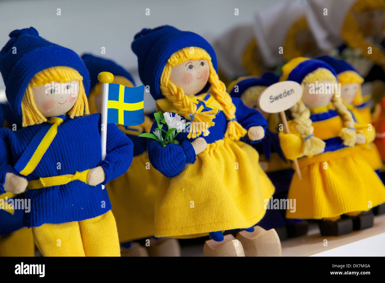 Europe, Scandinavia, Sweden, Gothenburg, Swedish Souvenirs Stock Photo ...