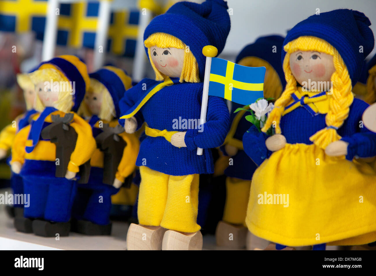 Europe, Scandinavia, Sweden, Gothenburg, Swedish Souvenirs Stock Photo ...