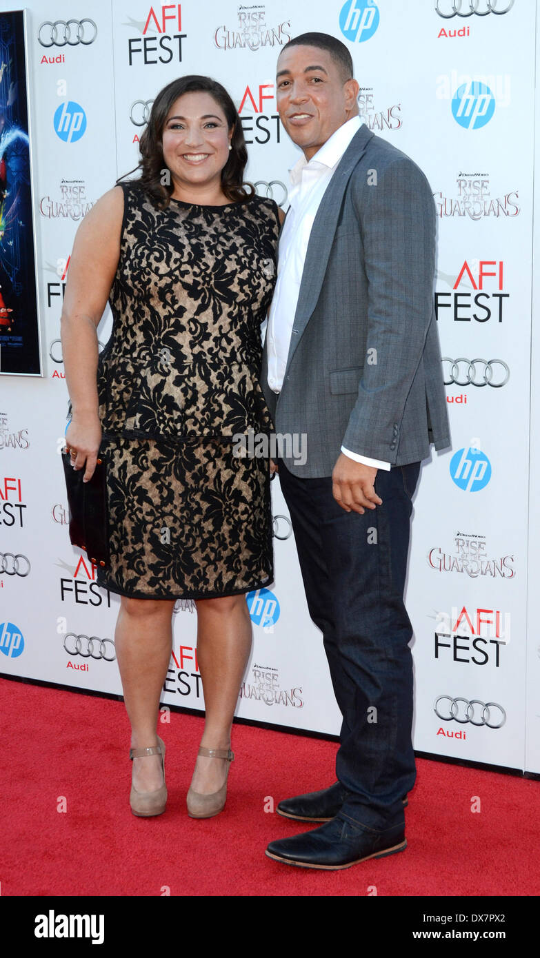 Jo Frost, Darrin Jackson AFI Fest 'The Rise Of The Guardians' Stock