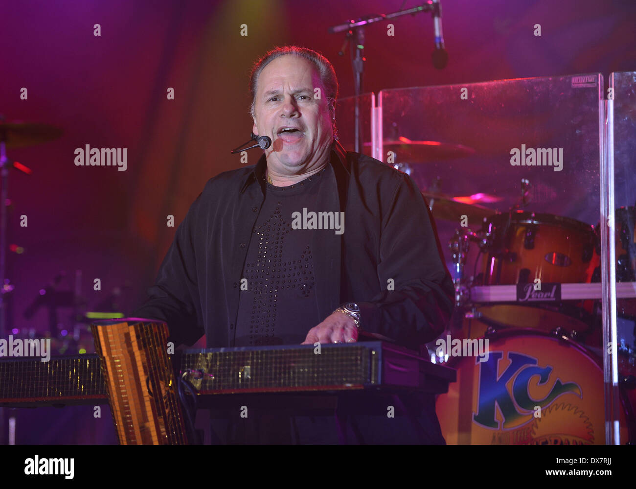 Harry Wayne 'K.C.' Casey of KC and The Sunshine Band performs at the