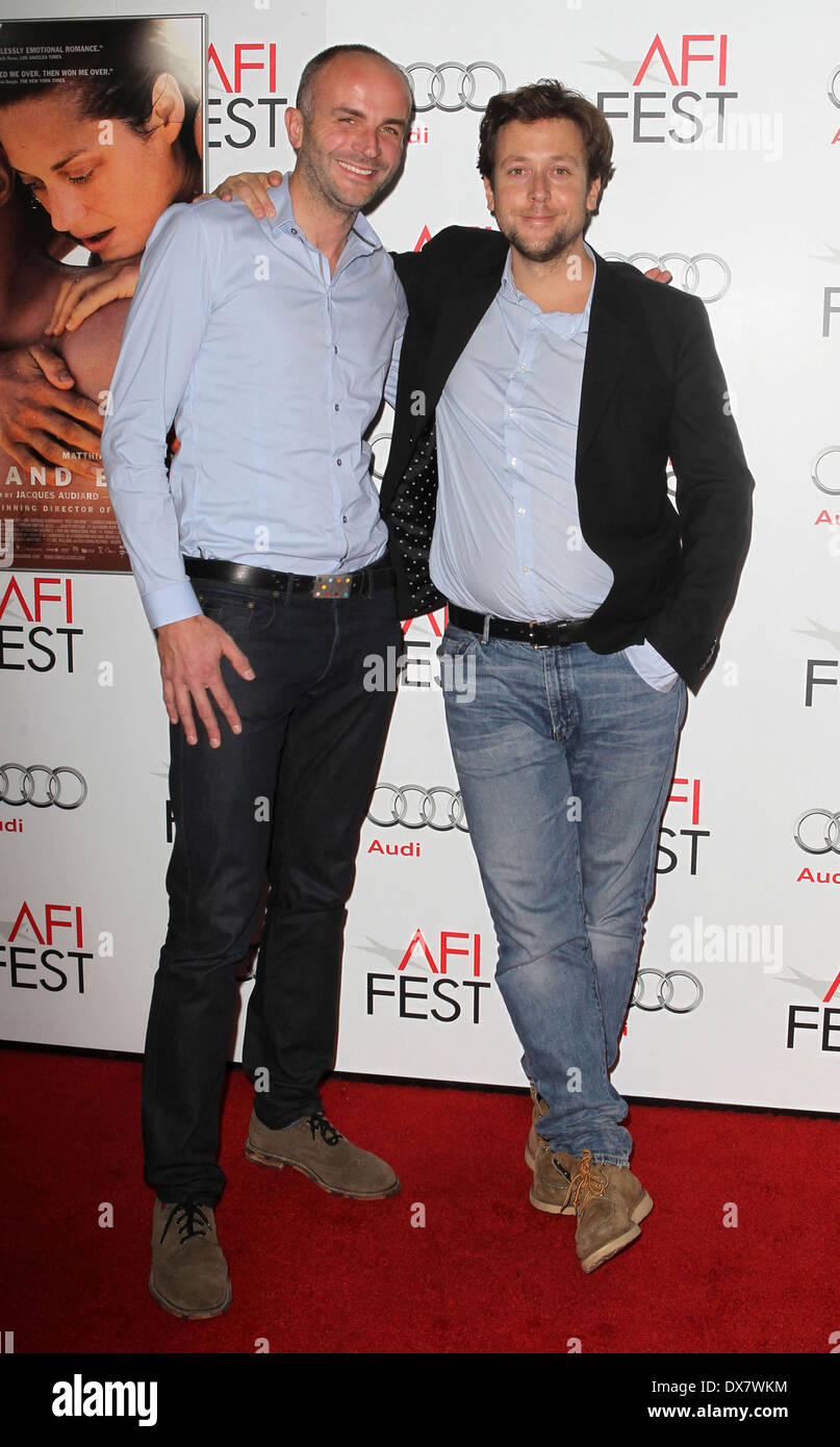 Joachim Lafosse, JacquesHenry Bronckart AFI Fest 'Rust and Bone