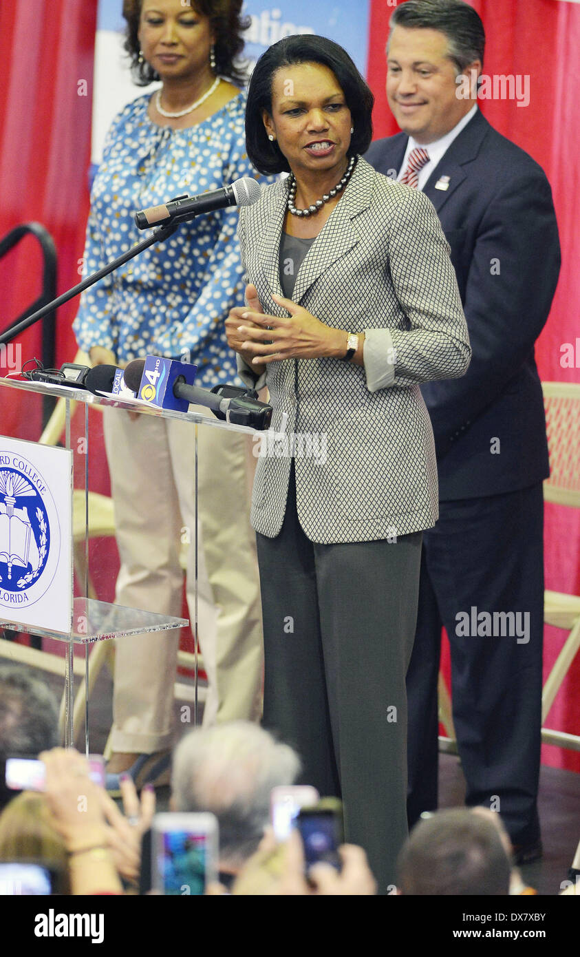 Condoleezza Rice Former Secretary of State Condoleezza Rice and Former ...