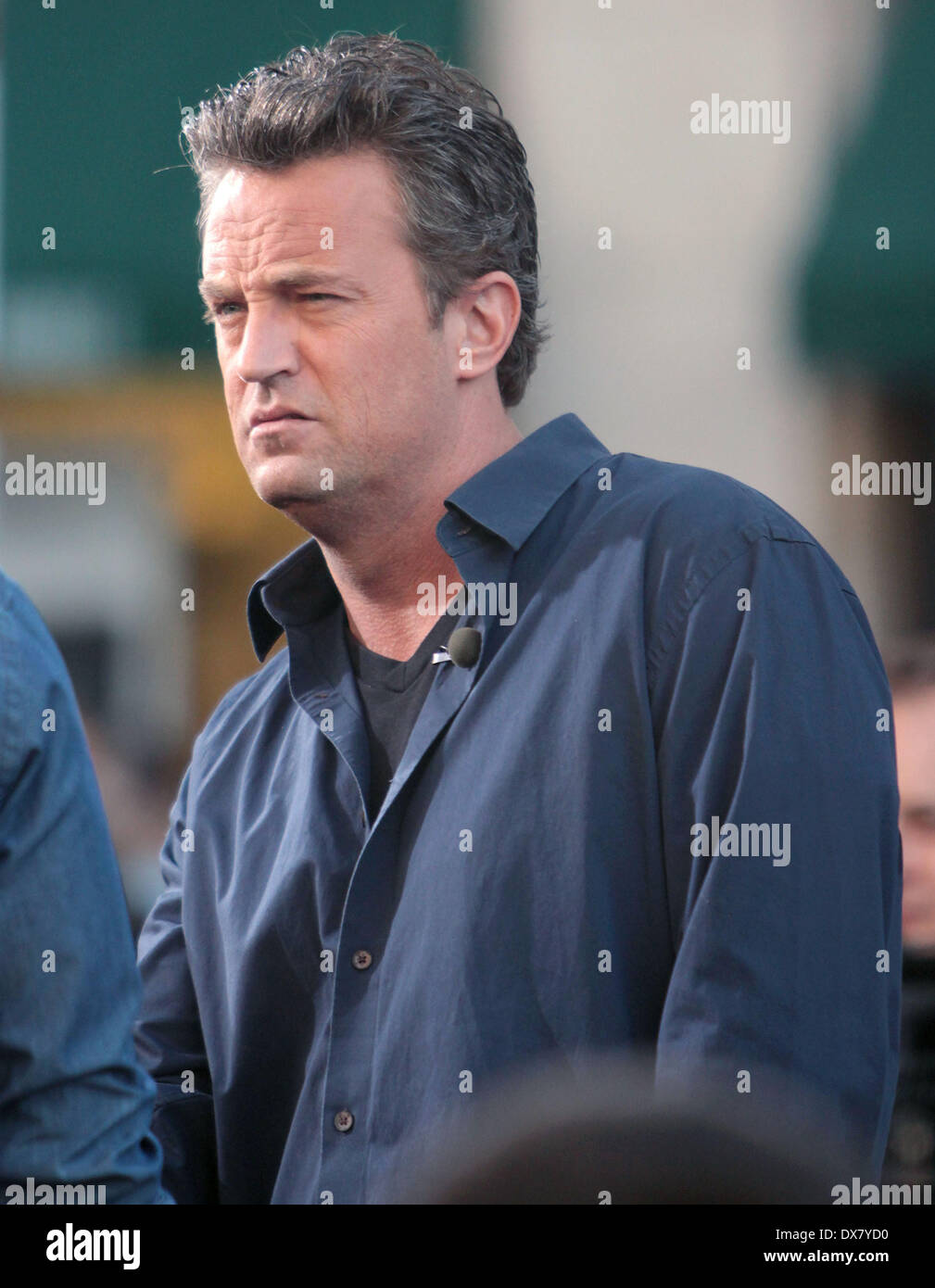Matthew Perry at The Grove to appear on entertainment news show 'Extra ...