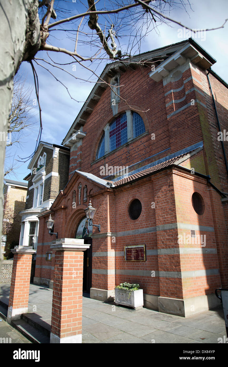 Catholic Church of St. Vincent de Paul in Clapham / Battersea - London UK Stock Photo