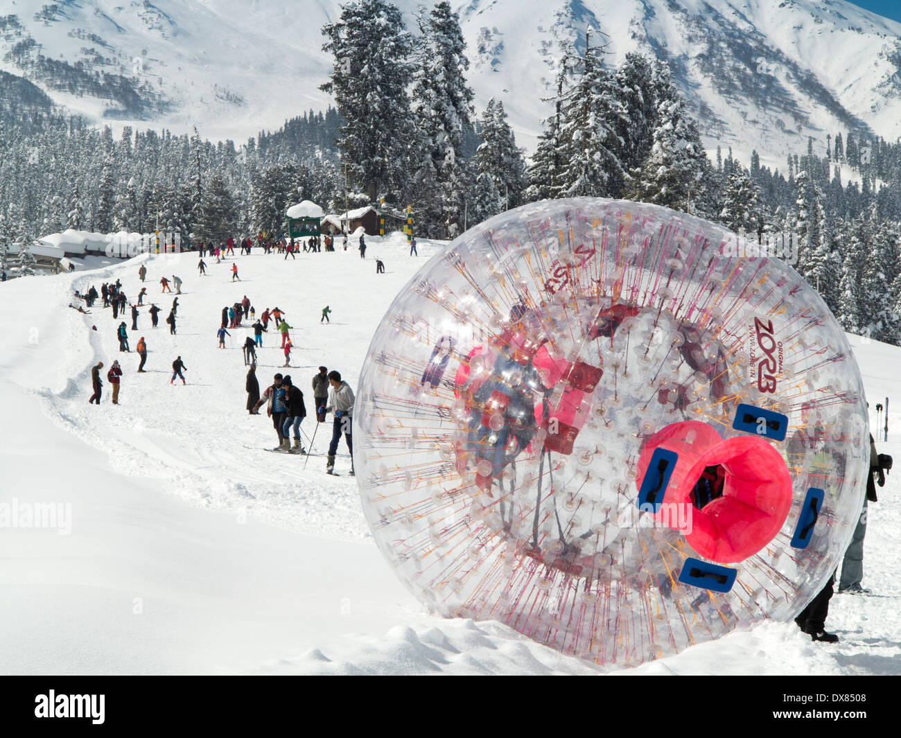 Zorbing Snow