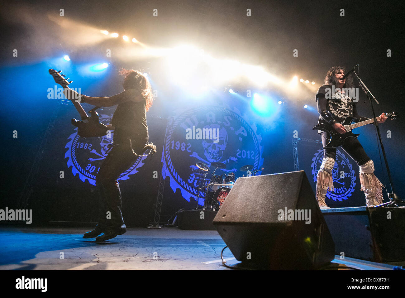 Mike duda w a s p performing live hi-res stock photography