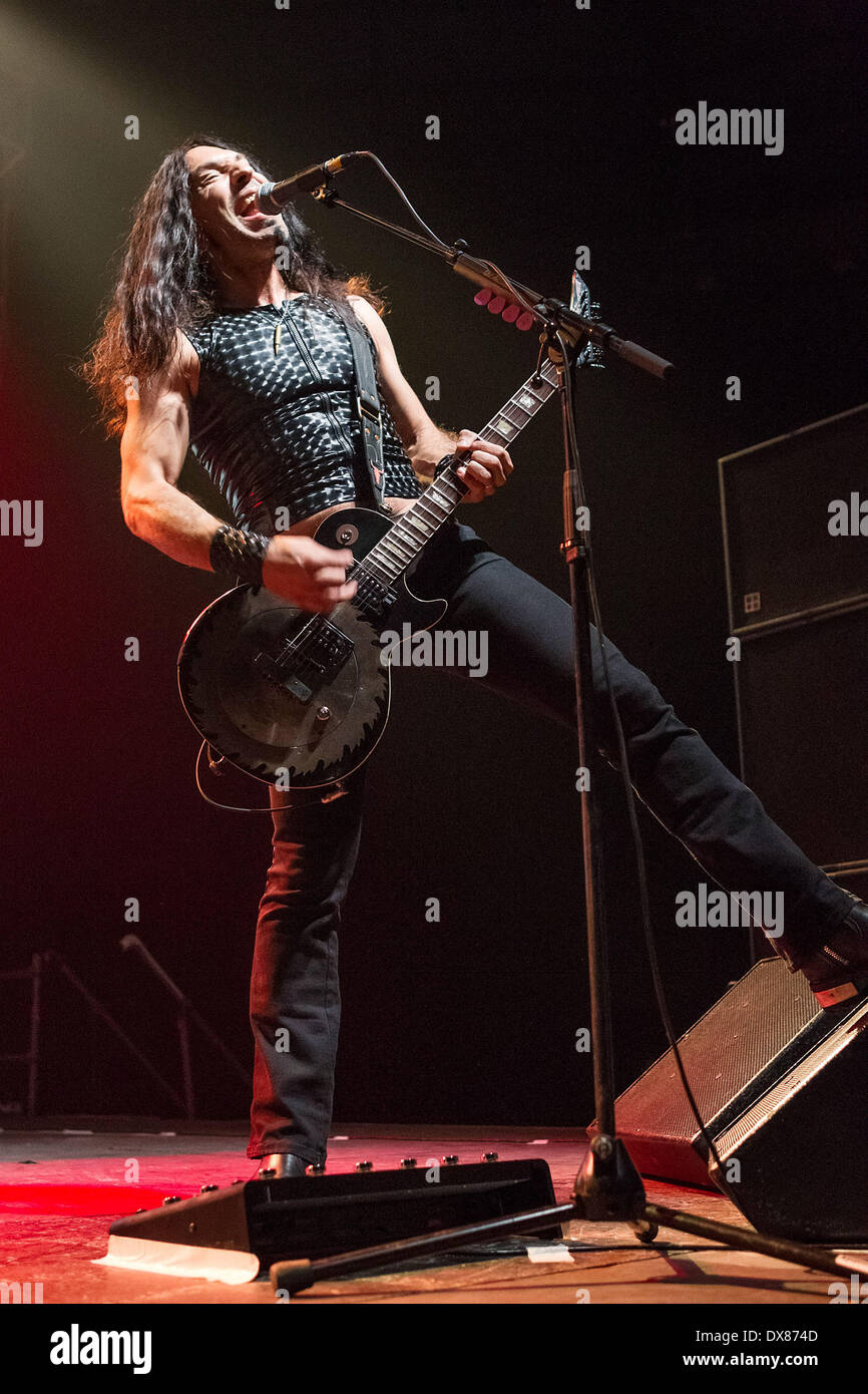 Mike duda w a s p performing live hi-res stock photography