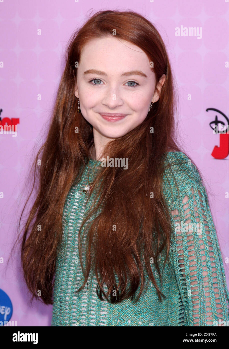 Sabrina Carpenter Red Carpet Premiere of 'Sofia The First' held at The Walt  Disney Studios Burbank, California - 10.11.12 Featu Stock Photo - Alamy