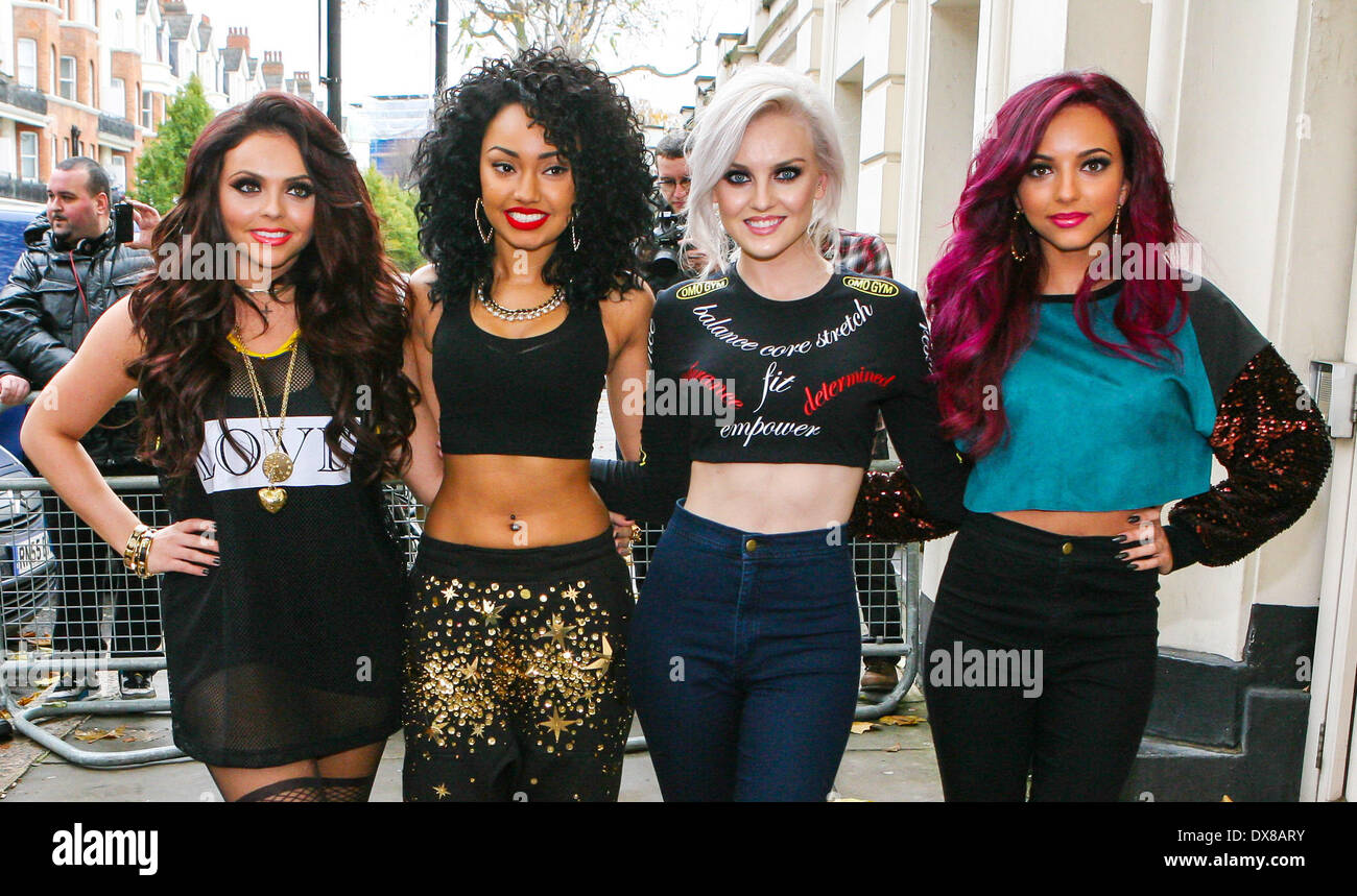 Jesy Nelson, Leigh-anne Pinnock, Perrie Edwards And Jade Thirlwall Of 