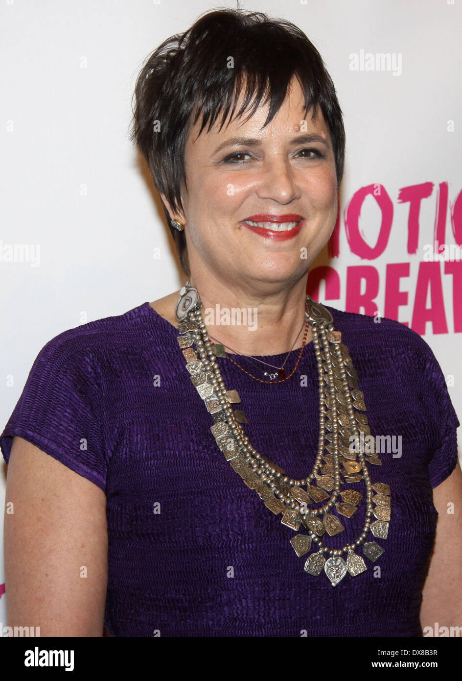 Eve Ensler Opening night of the Off-Broadway play 'Emotional Creature ...