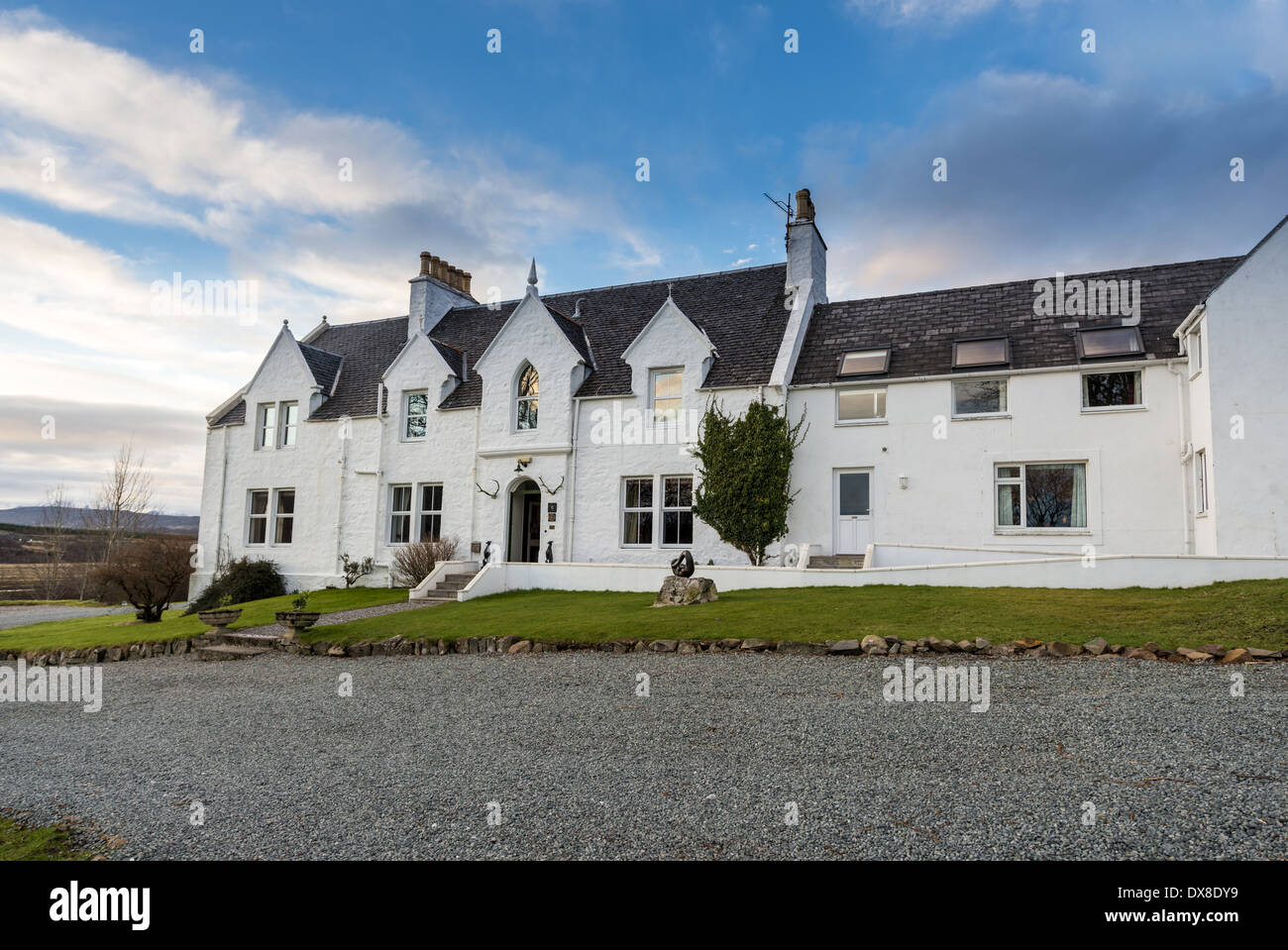 Kinloch Lodge is a luxury hotel on the Isle of Skye in Scotland's Inner