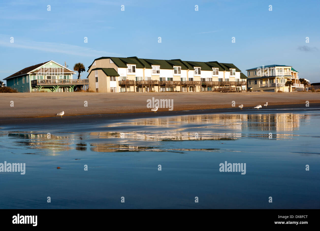 Tybee Island Beachfront Tybee Island, Stock Photo Alamy