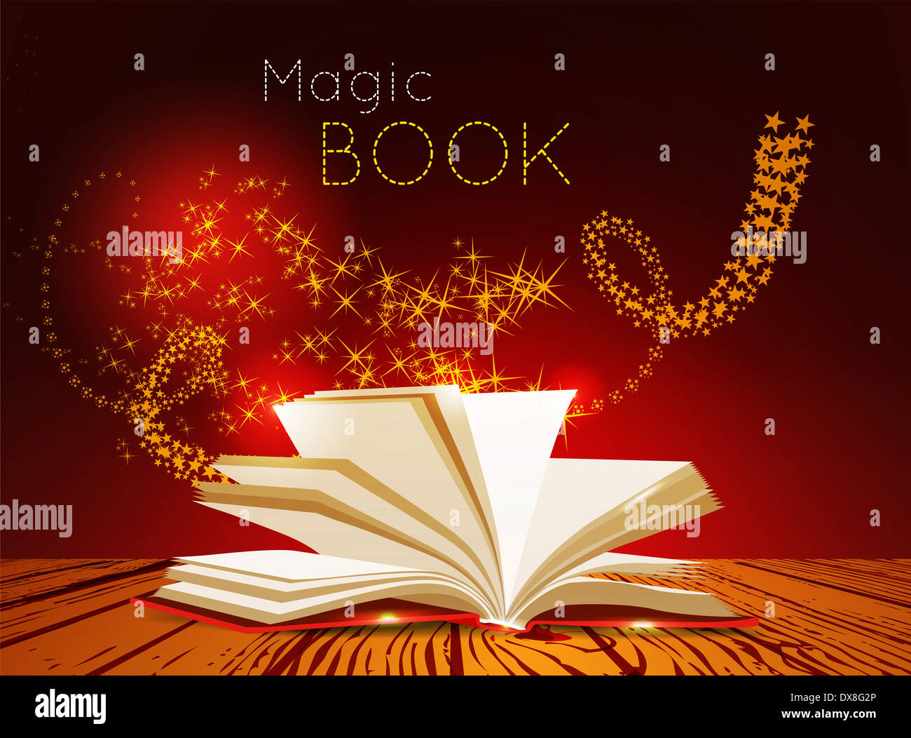 Back Magic Book Book black magic hi-res stock photography and images - Alamy