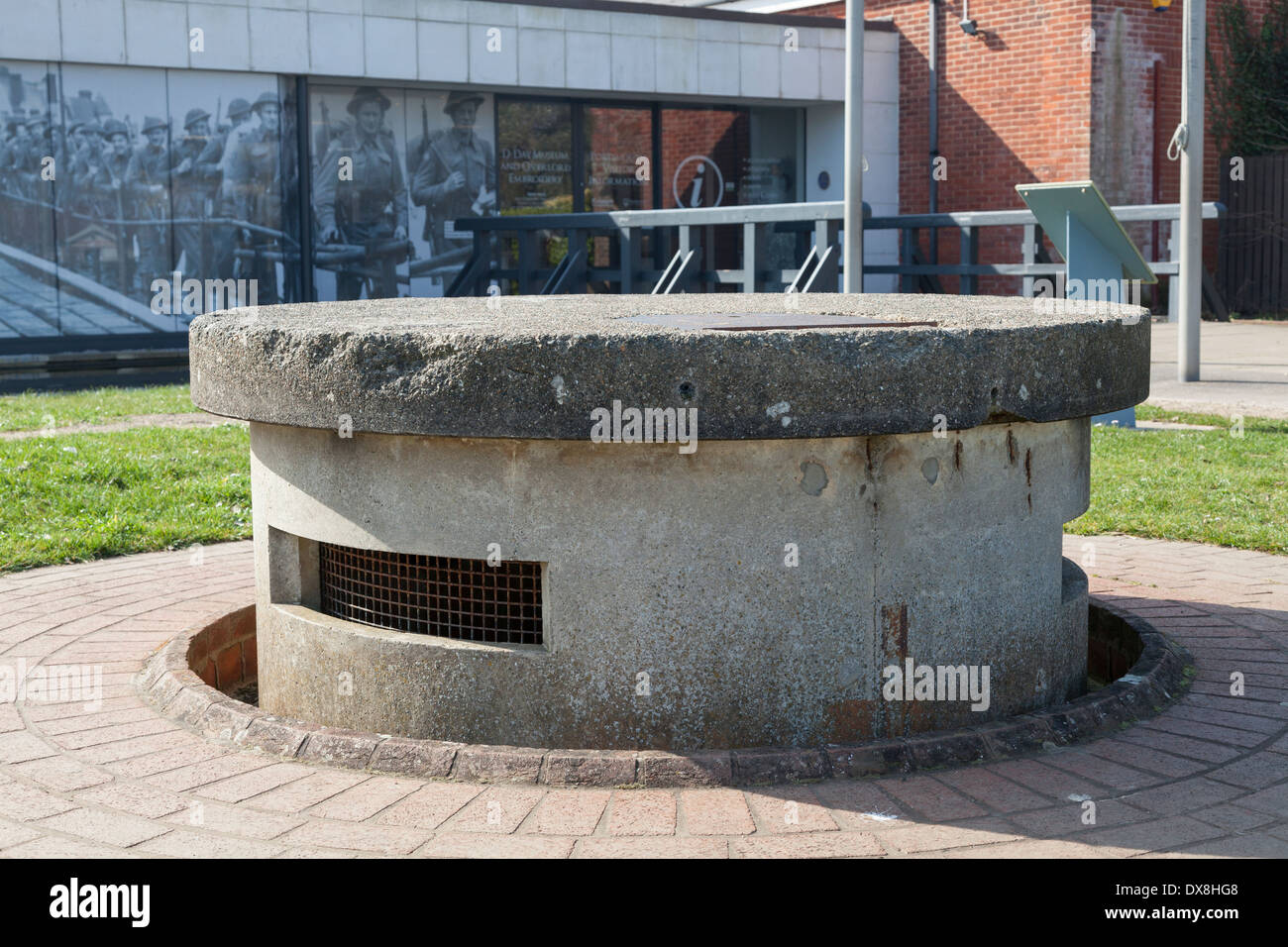 PickettHamilton Fort retractable pill box outside the DDay museum