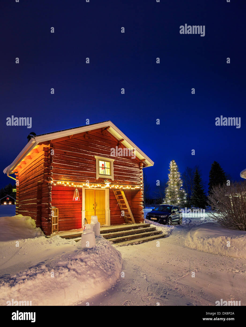 Wardshuset Guest House, Kangos, Lapland, Sweden Stock Photo Alamy